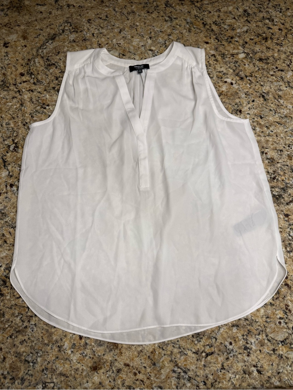 Women’s White Curves 360 by NYDJ Blouse Tank Top size Small